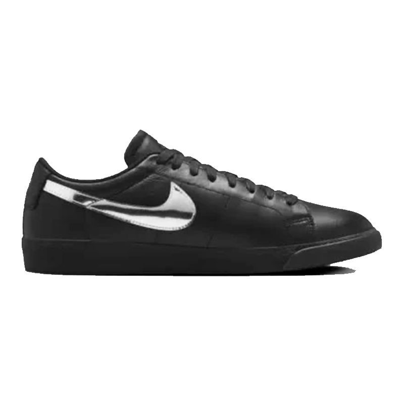 Nike SB Blazer Low x Dancer - Black / Metallic Silver