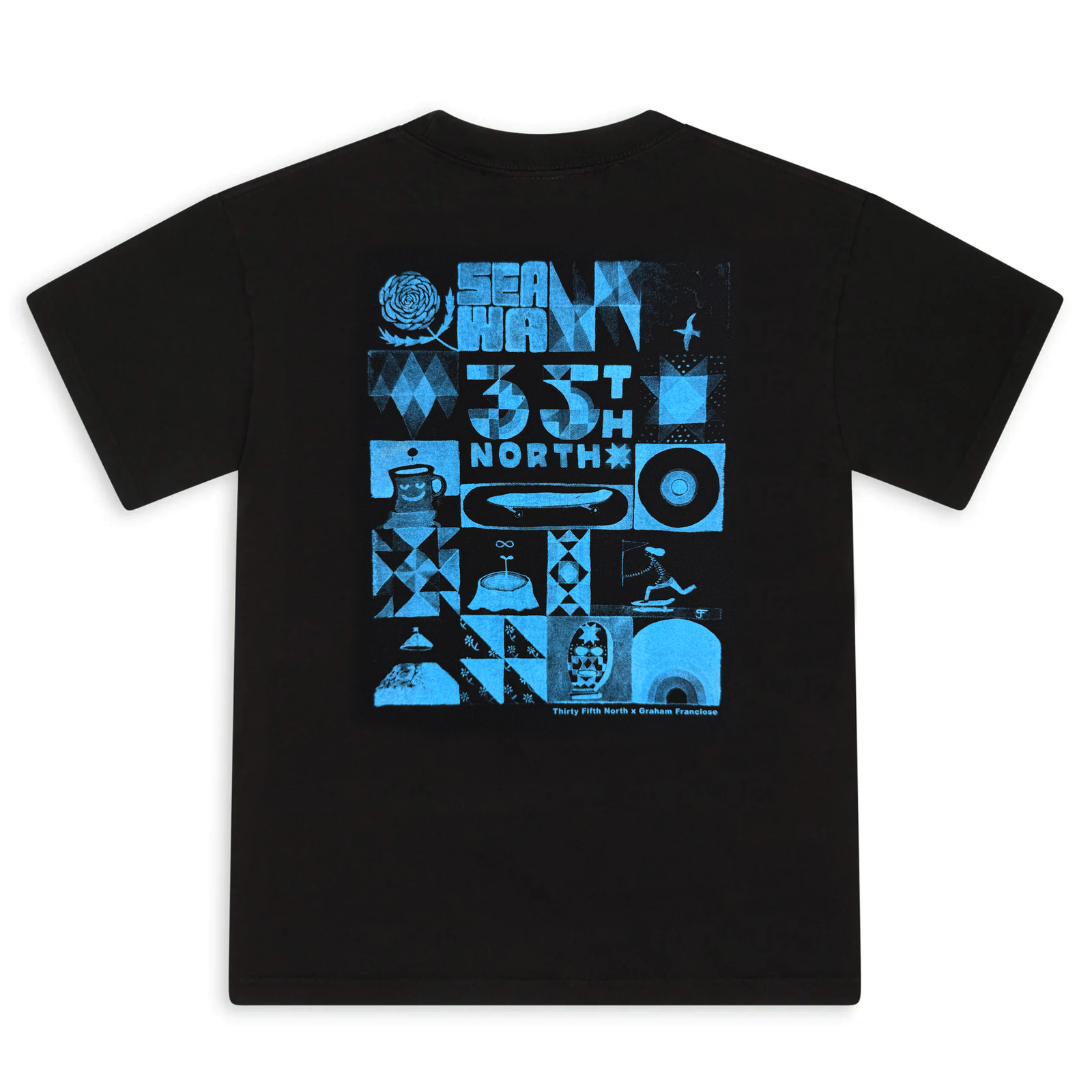 35th North Franciose Tee - Black