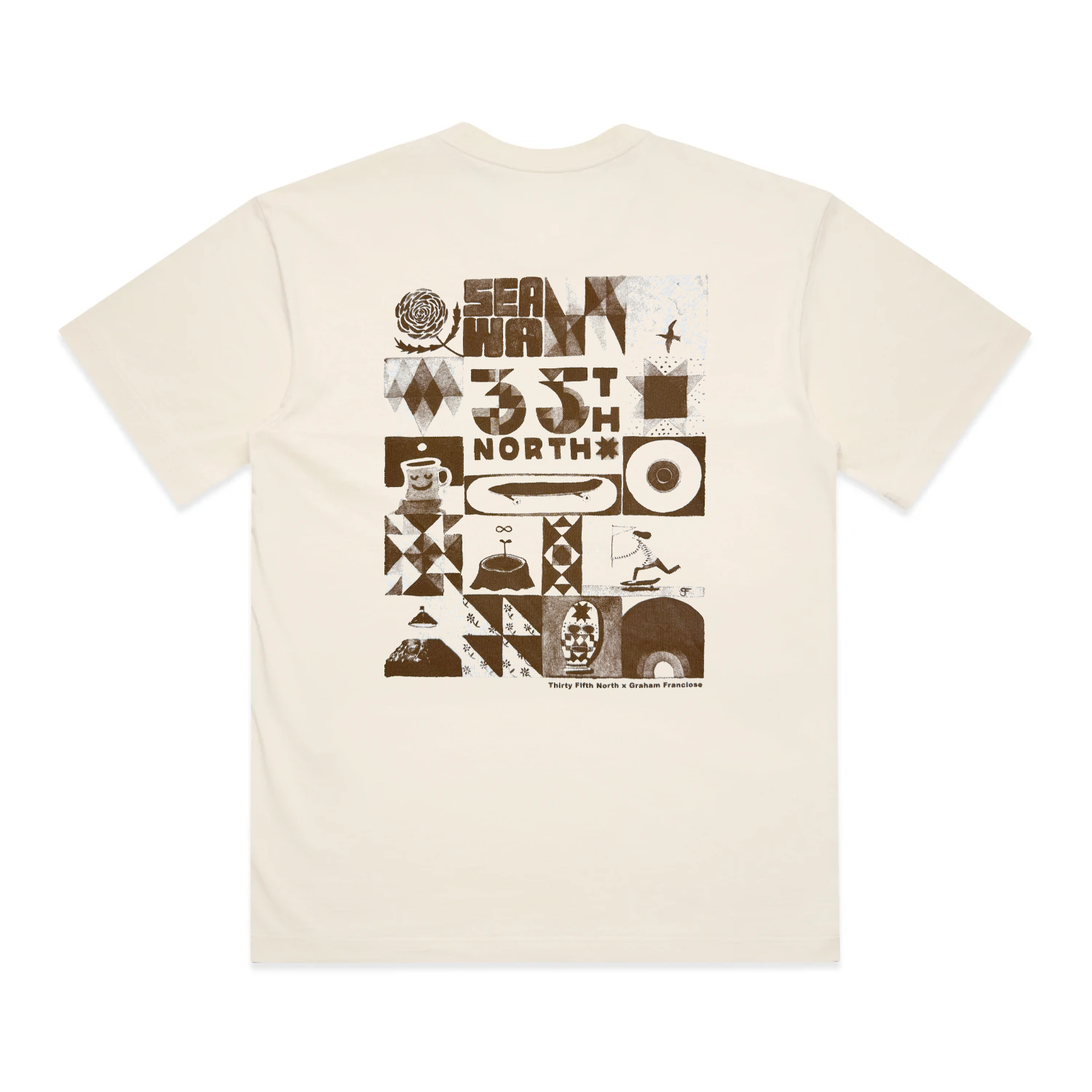 35th North Franciose T-Shirt - Bone