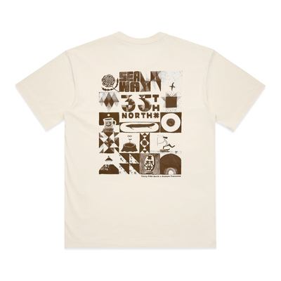 35th North Franciose T-Shirt - Bone