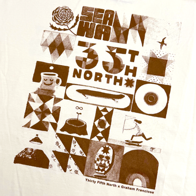 35th North Franciose T-Shirt - Bone
