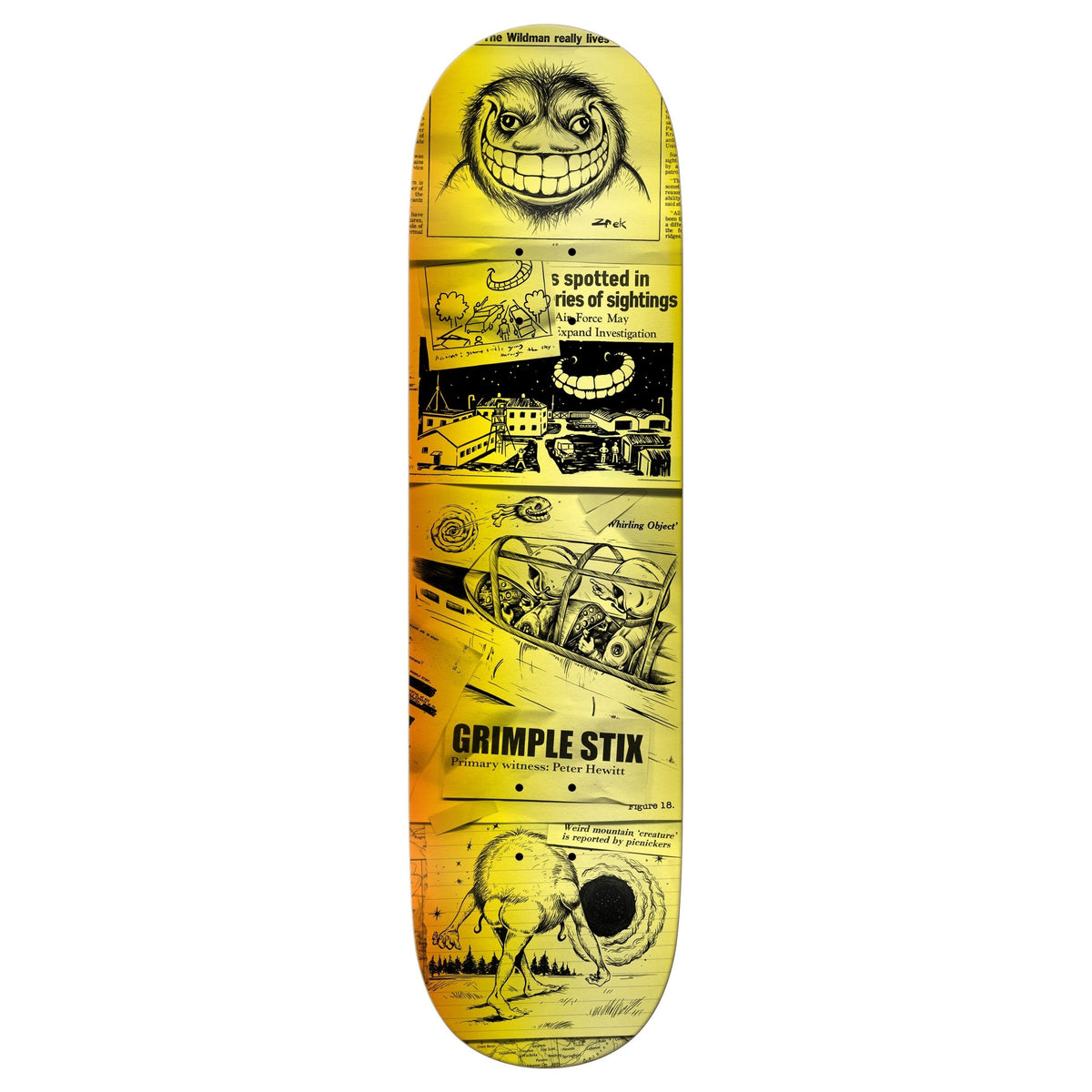 Grimple Stix Hewitt Sightings Deck - 8.38