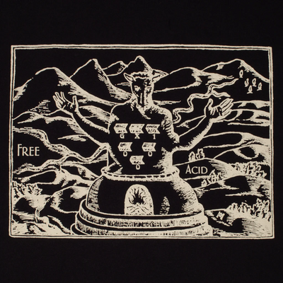 GX1000 Free Acid Tee - Black