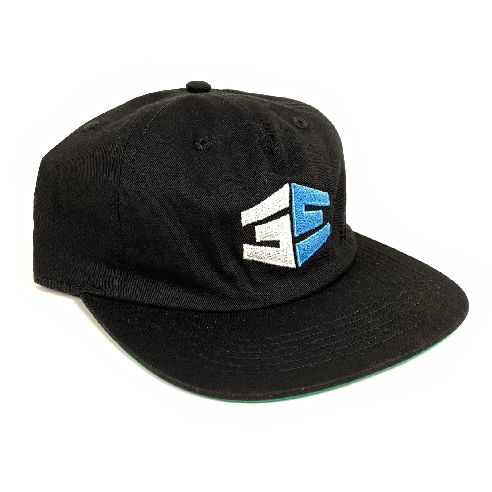 35th North Split Tron Hat - Black / Sky Blue / White