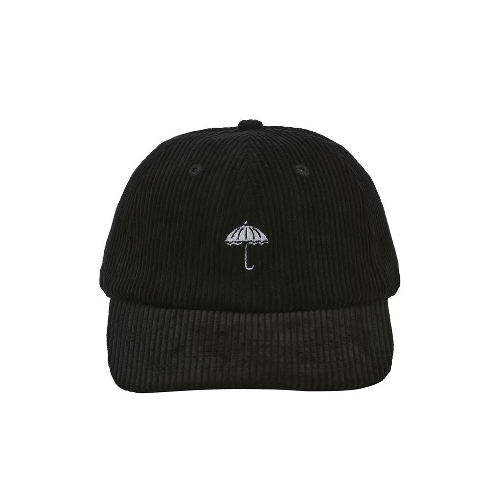 Helás Classic Corduroy Cap - Black