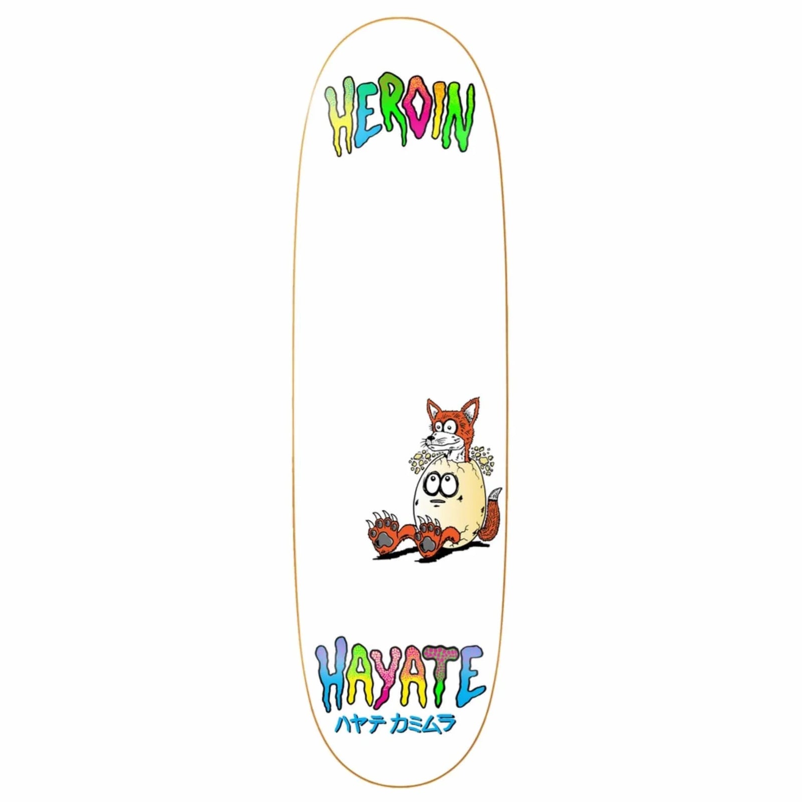 Heroin Hayate Fox Egg Deck 8.75