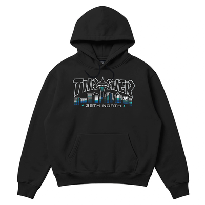 Thrasher X 35th North Skyline Mag Hooded Sweatshirt