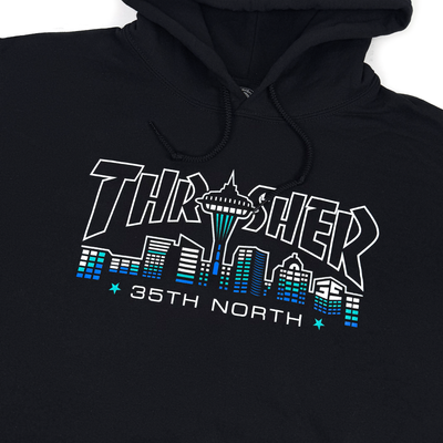 Thrasher X 35th North Skyline Mag Hooded Sweatshirt
