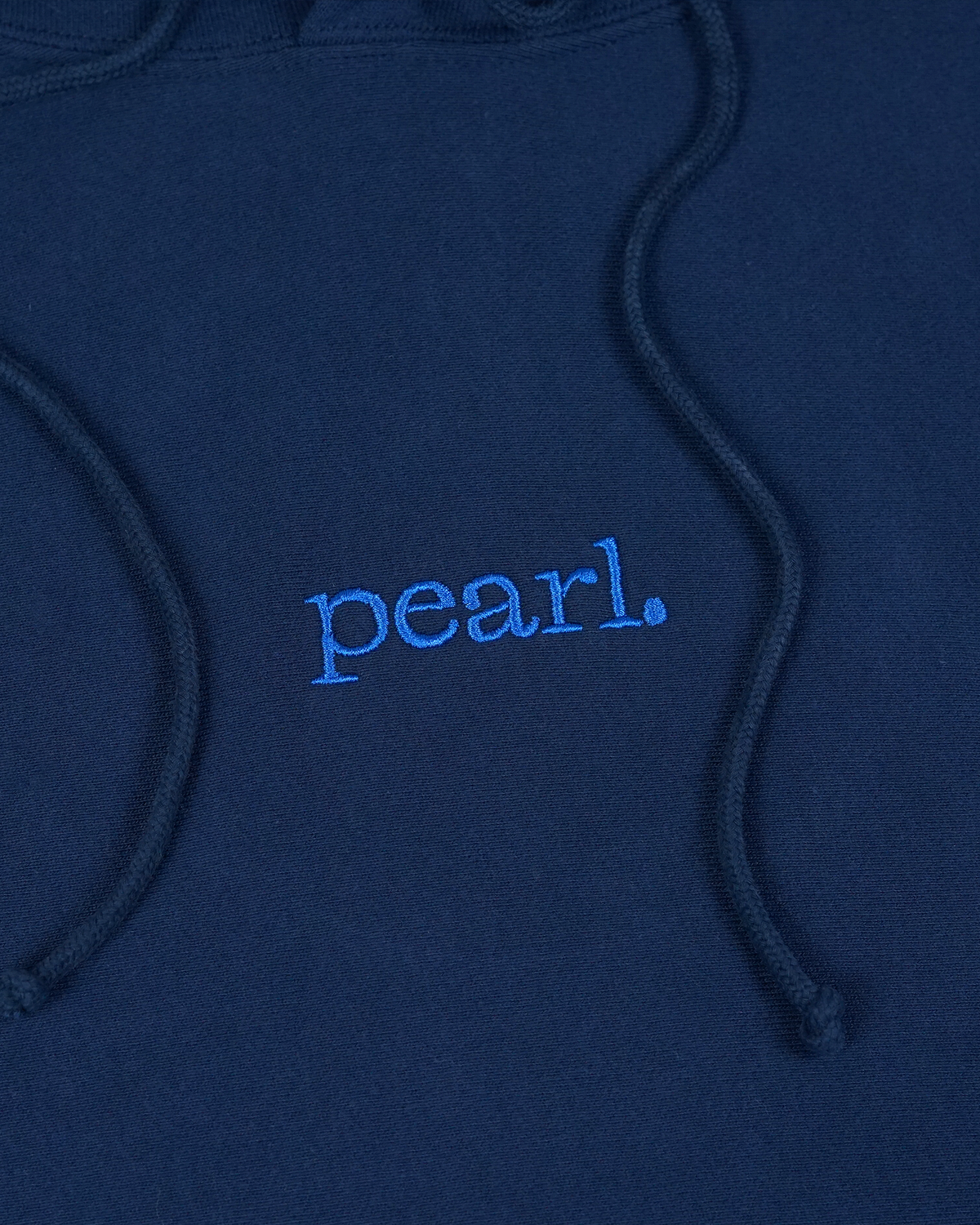 Pearl OGOL Embroidered Hoodie- Dark Blue