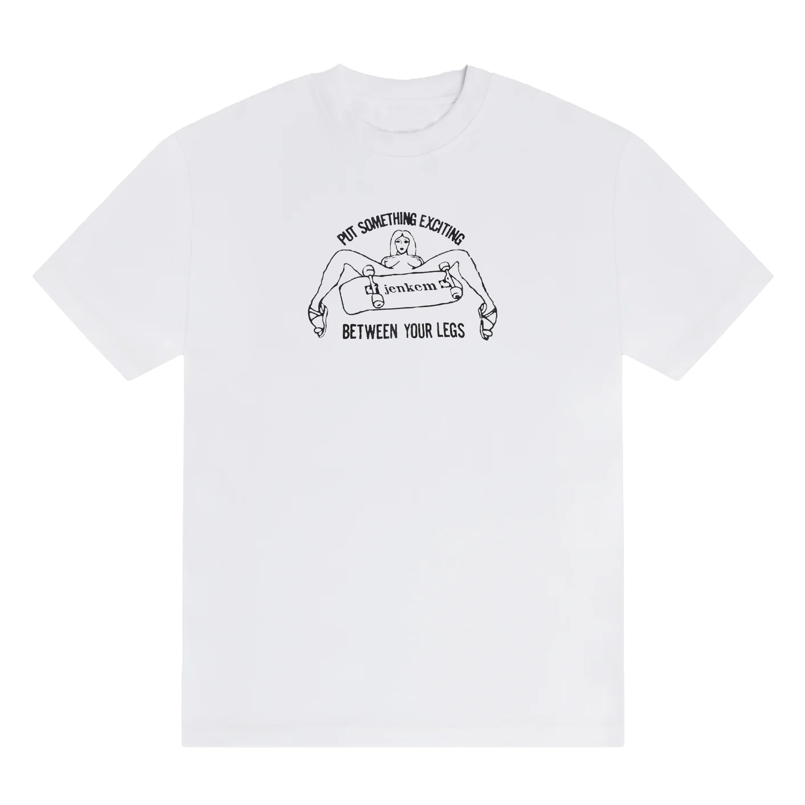 Jenkem Legs T-Shirt - White