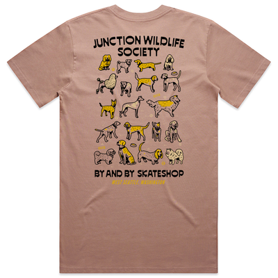 By And By Junction Wildlife T-Shirt - Hazy Pink