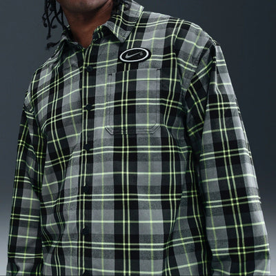 Nike SB Air Max 95 Eric Koston Flannel - Dark Smoke Grey / Volt