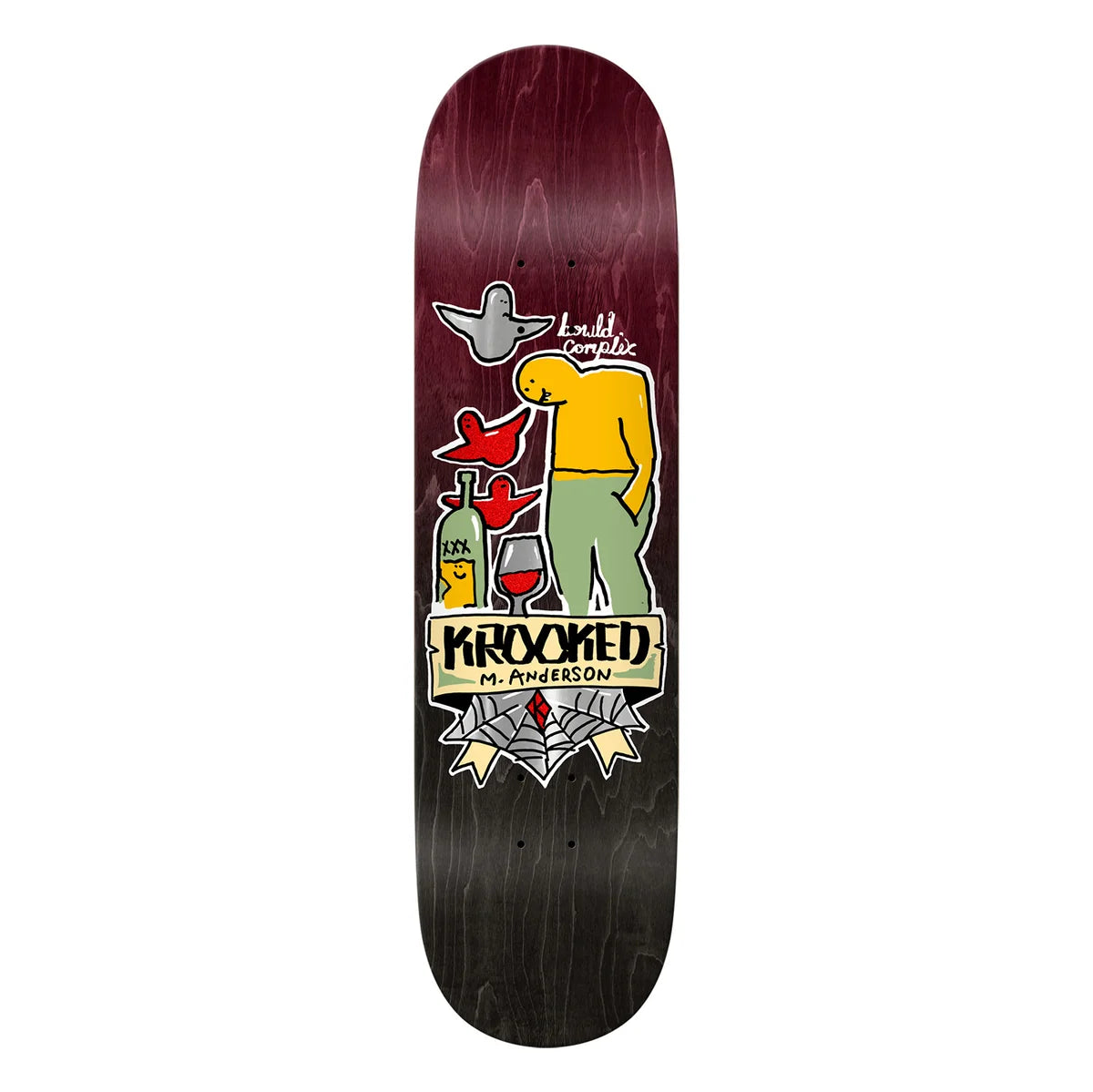 Krooked Manderson Complex Deck - 8.38