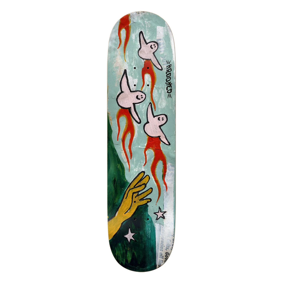 Krooked TM Firebirds Deck - 8.12 / 8.5