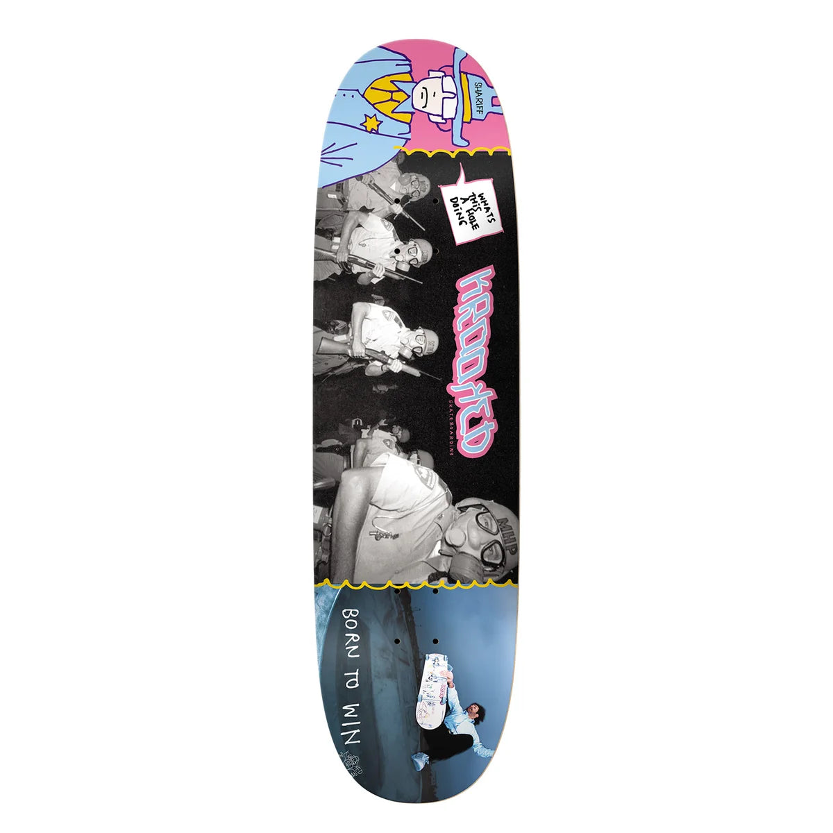 Krooked TM A Hole Re-Issue Deck - 8.75