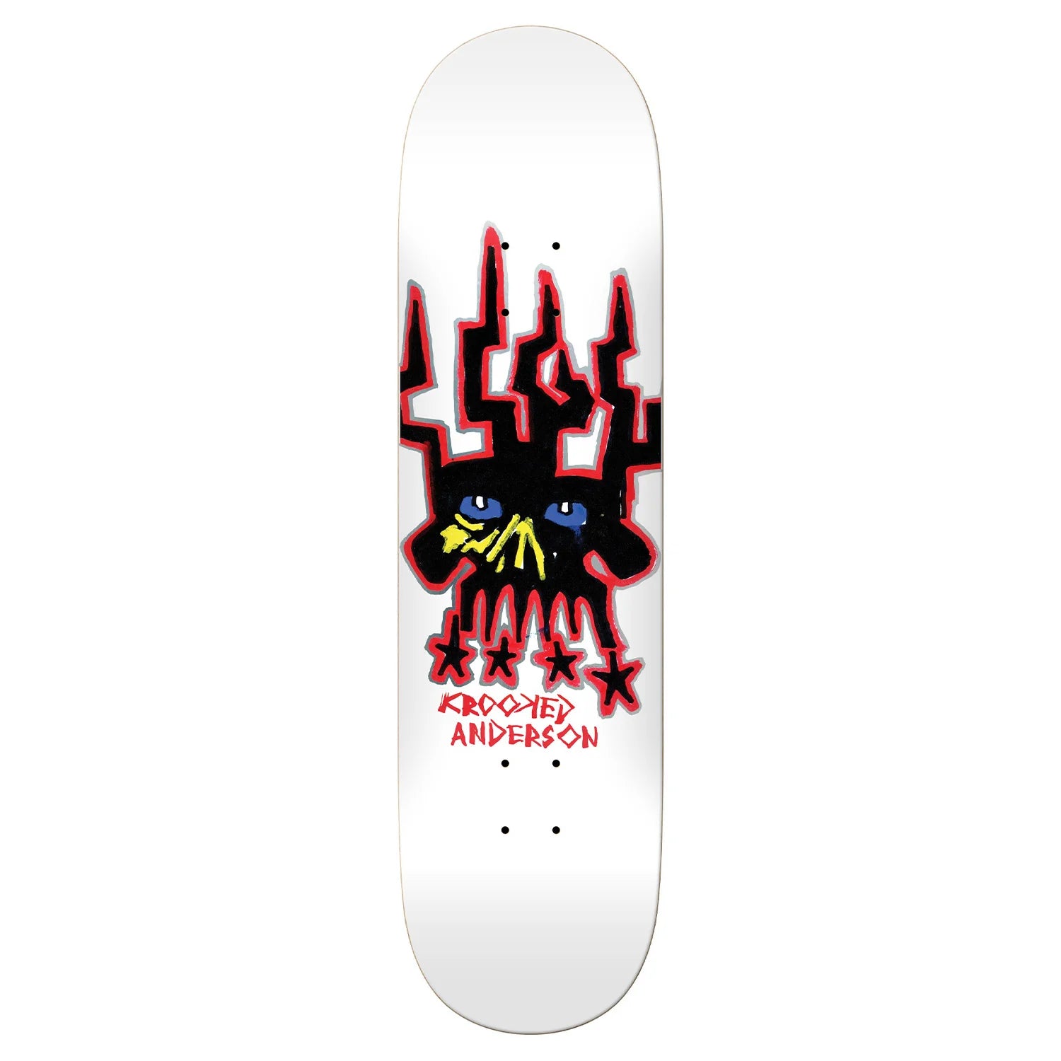 Krooked Manderson Skull King Deck - 8.38