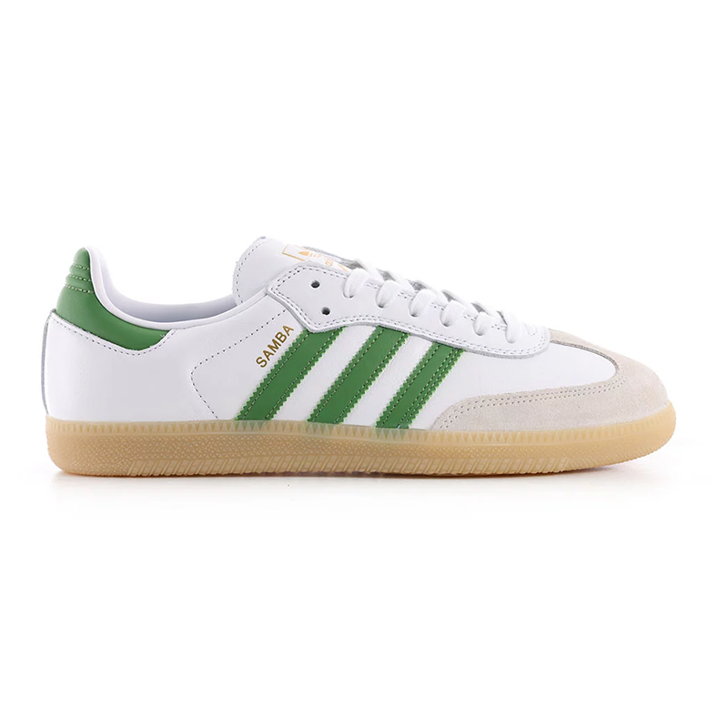 Adidas Samba ADV - White / Crew Green/ Light Gum