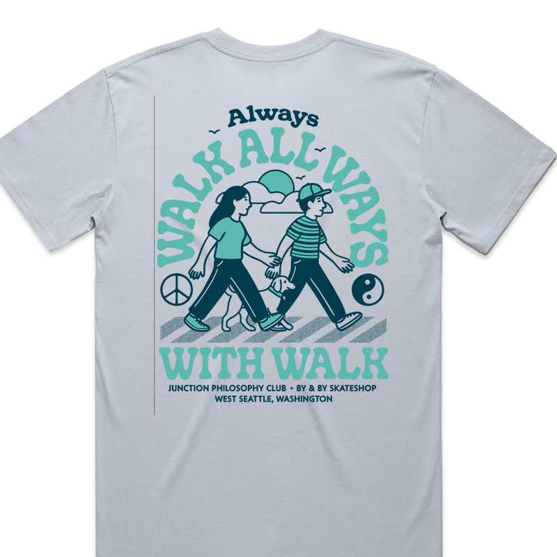 By And By Junction Philosophy Club T-Shirt - Powder
