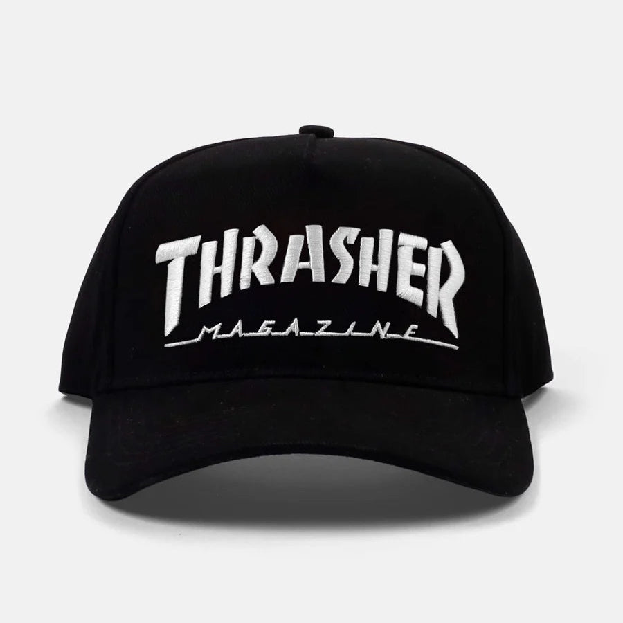 Thrasher Mag Logo Ball Cap - Black
