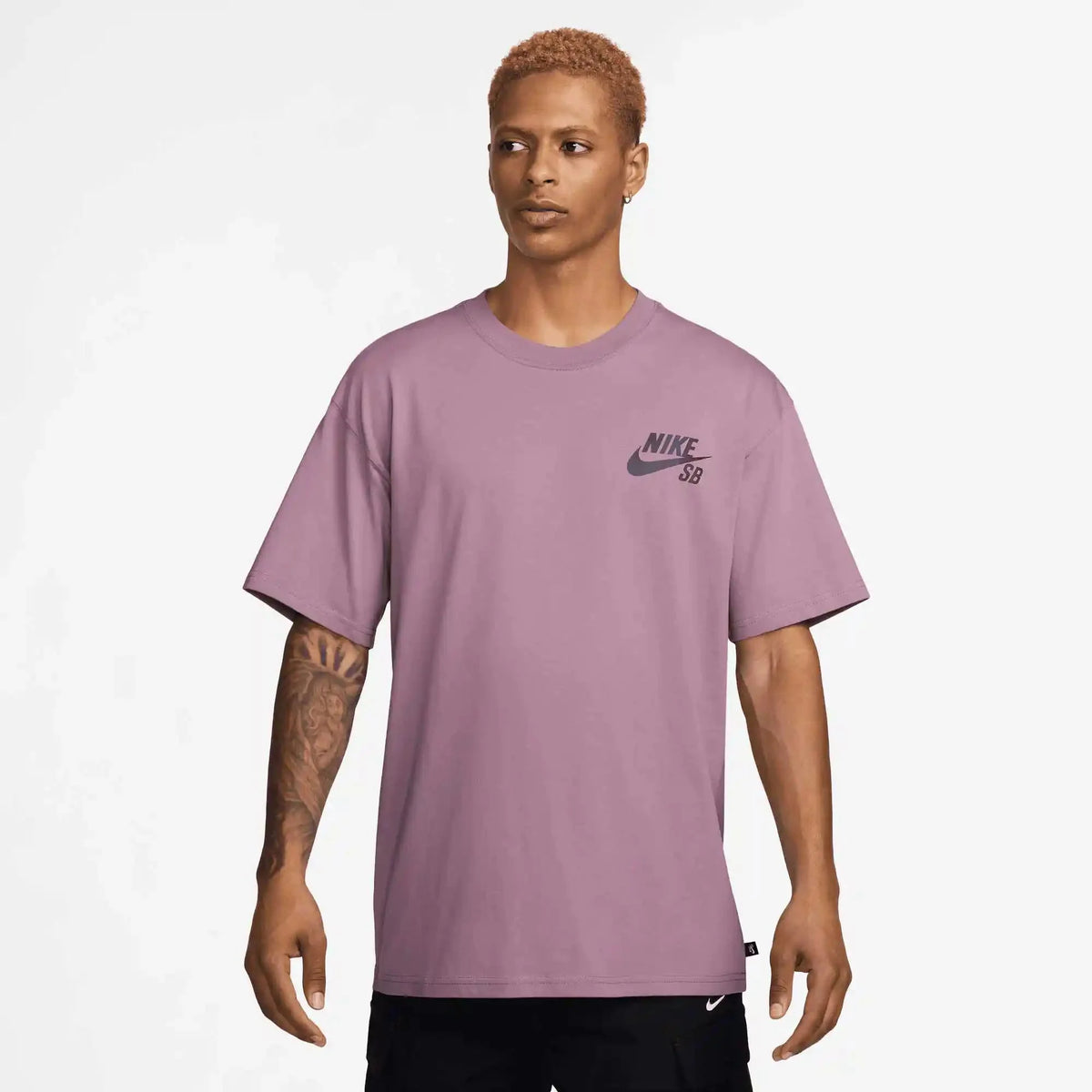 Nike SB Logo Tee - Plum / Dust