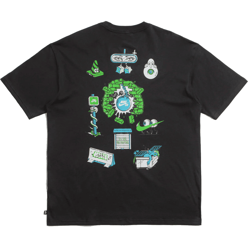 Nike SB Char T-Shirt - Black