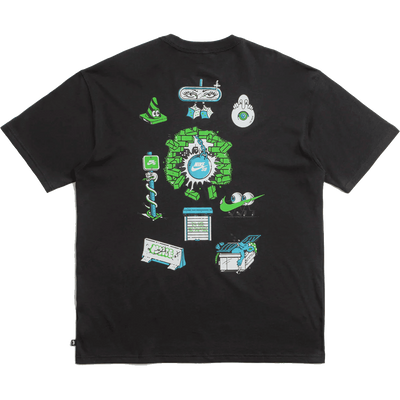 Nike SB Char T-Shirt - Black