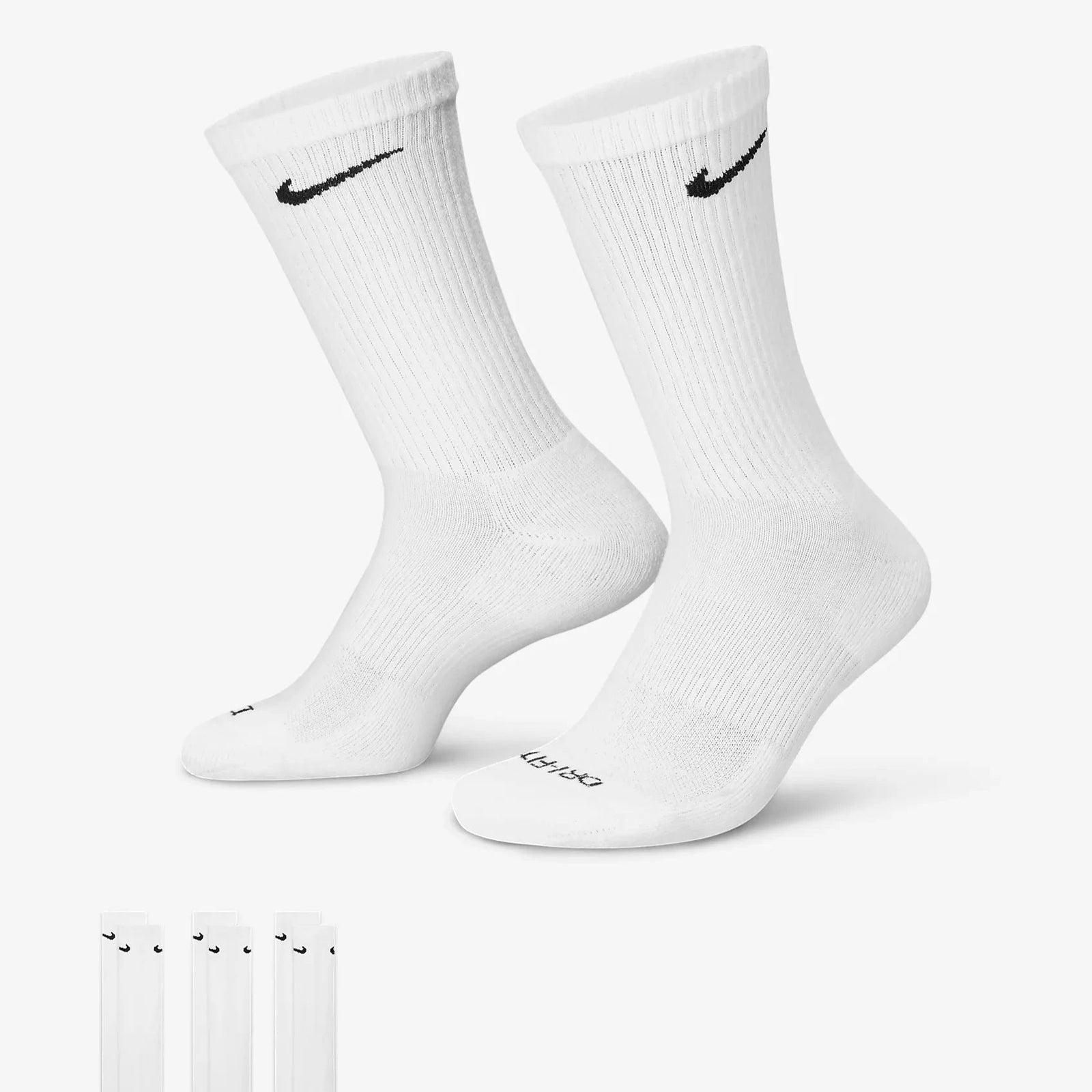 Nike Everyday Plus Socks (6 Pack) - White