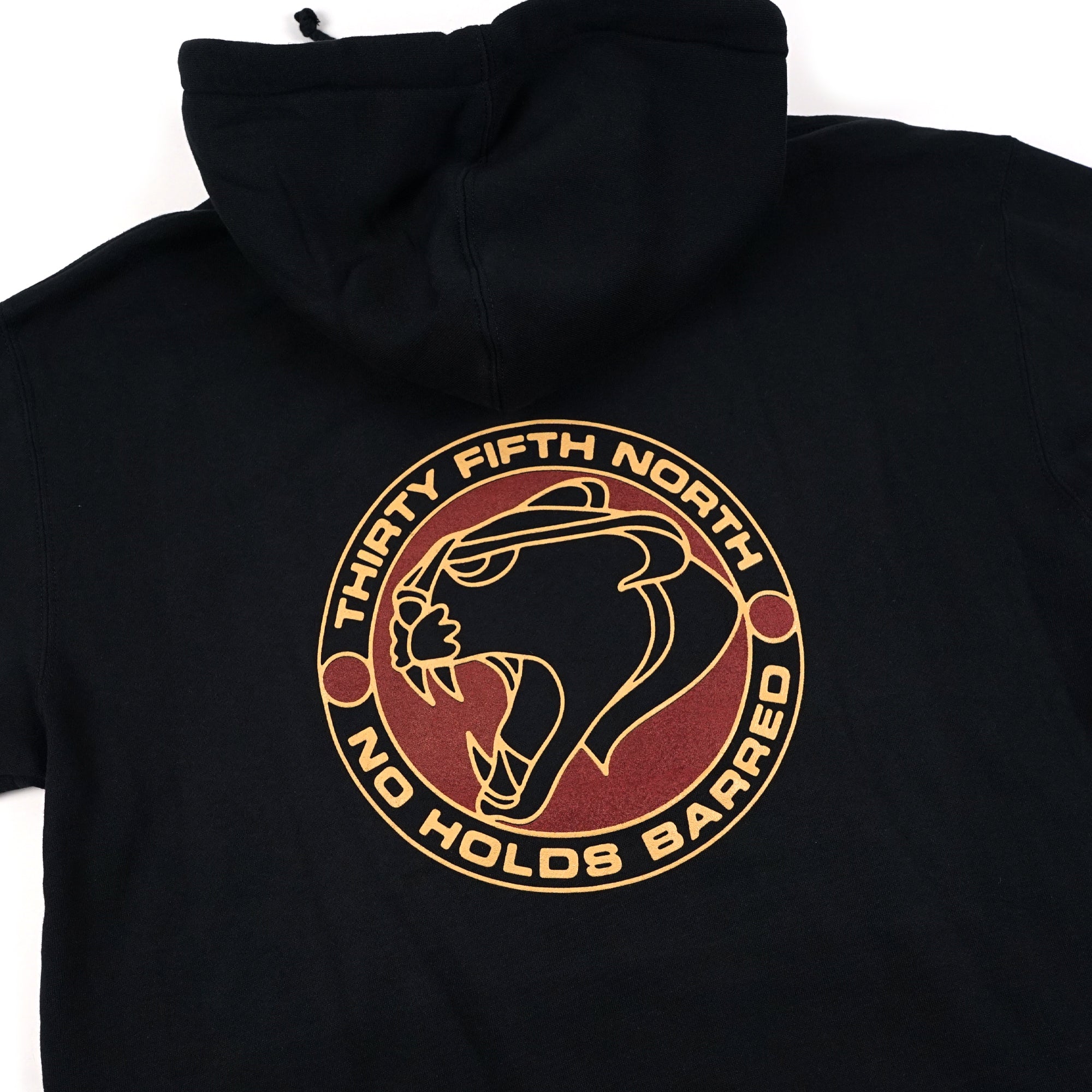 35th North ‘No Holds Barred’ Hooded Sweatshirt - Black