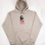 35th North Not A Care Hooded Sweatshirt - Cement