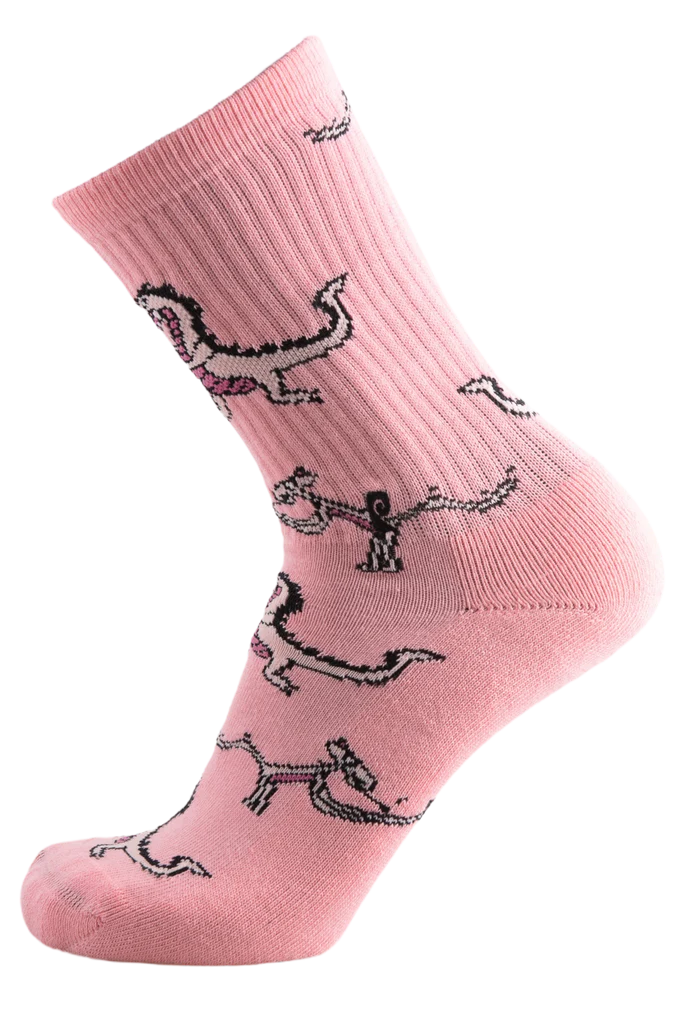 Psockadelic Pinkzilla Socks