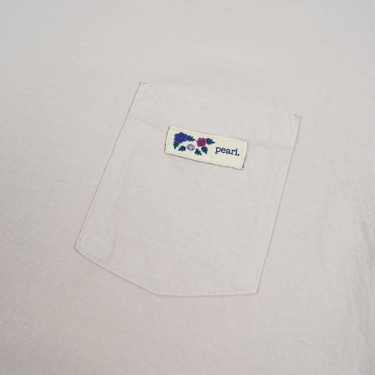 Pearl All Is Rosy Pocket Tee - Cement