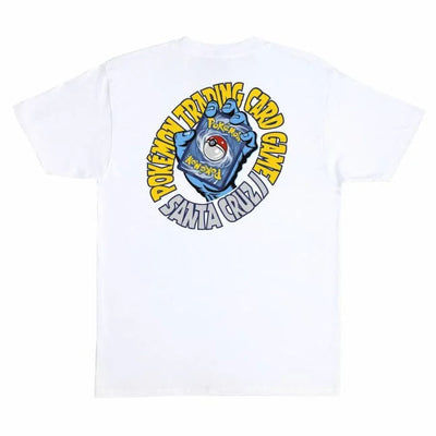 Santa Cruz X Pokemon TCG Hand T-Shirt - White
