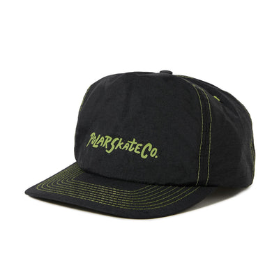 Polar Skate Co Earl Cap - Black/Lime