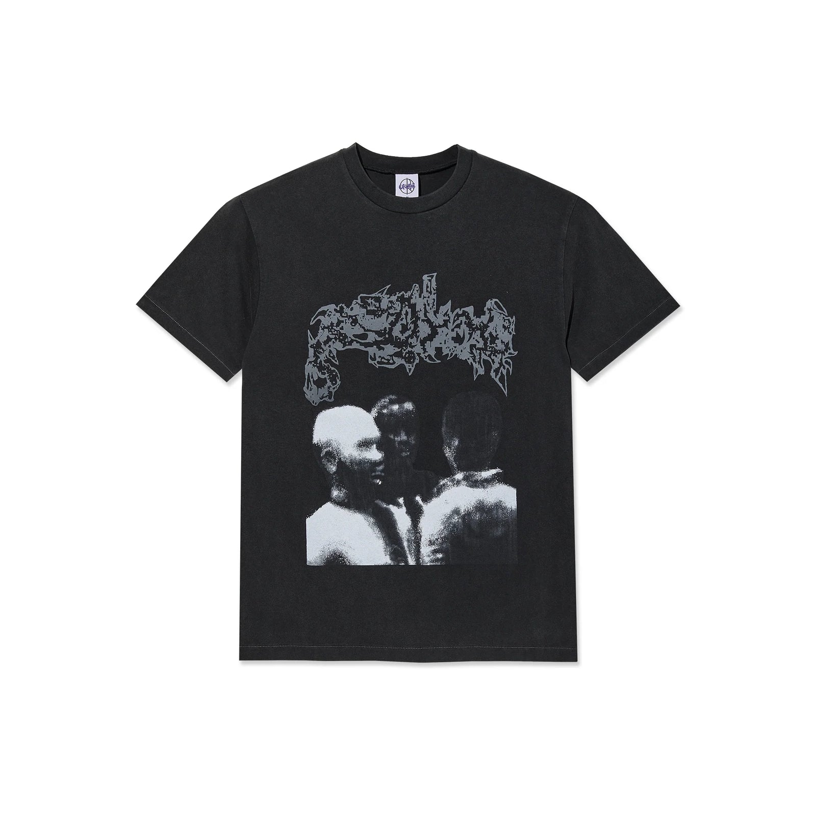 Polar Skate Co Band Tee | Overhead - Silver Black
