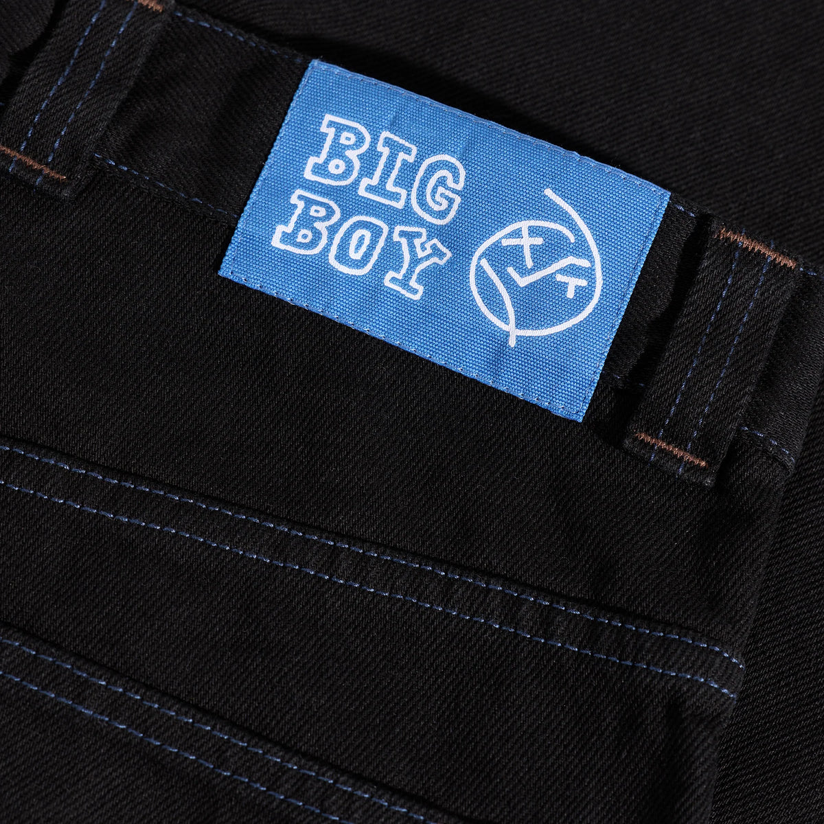 Polar Skate Co Big Boy Pants - Black Blue