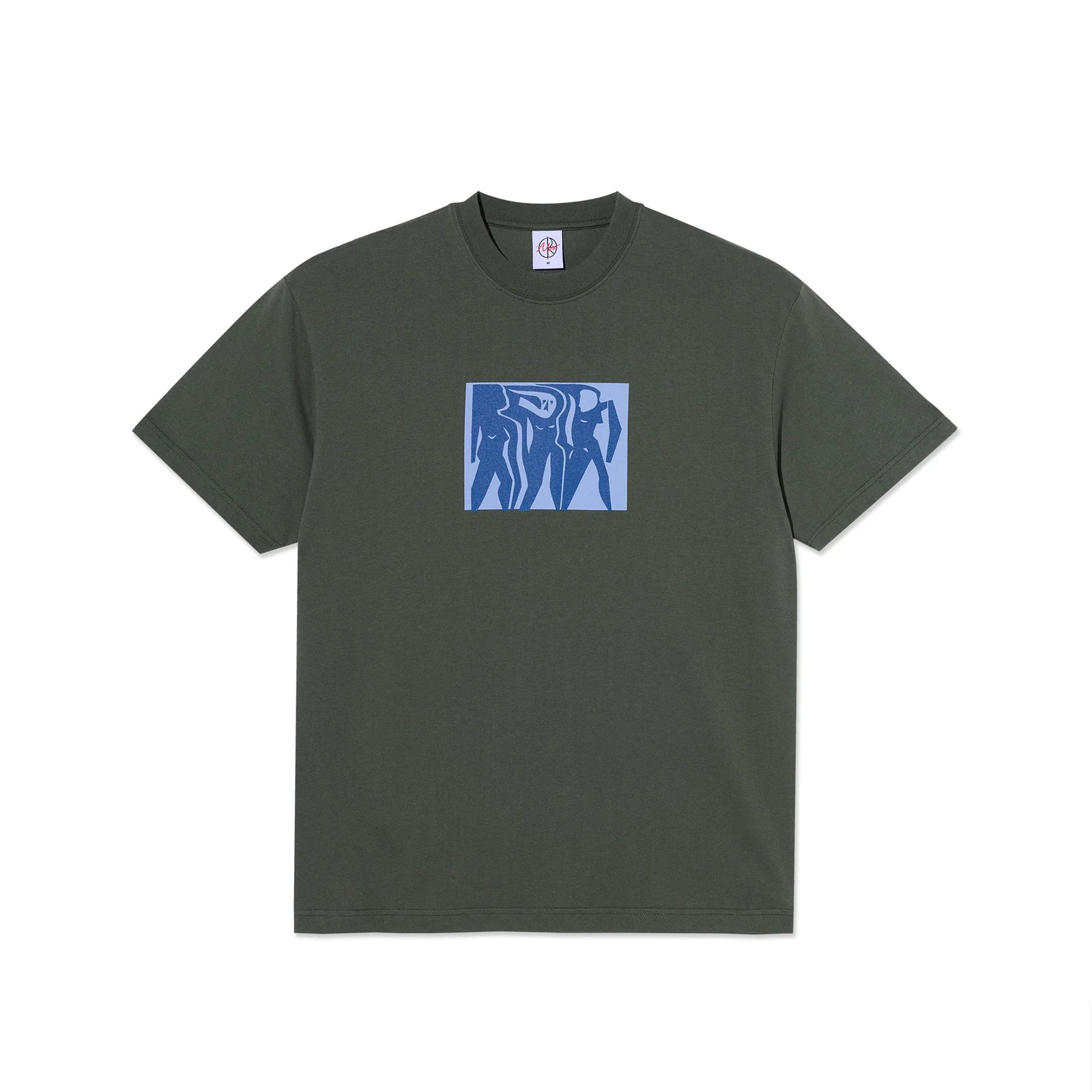Polar Skate Co Cut Outs Tee - Dark Olive