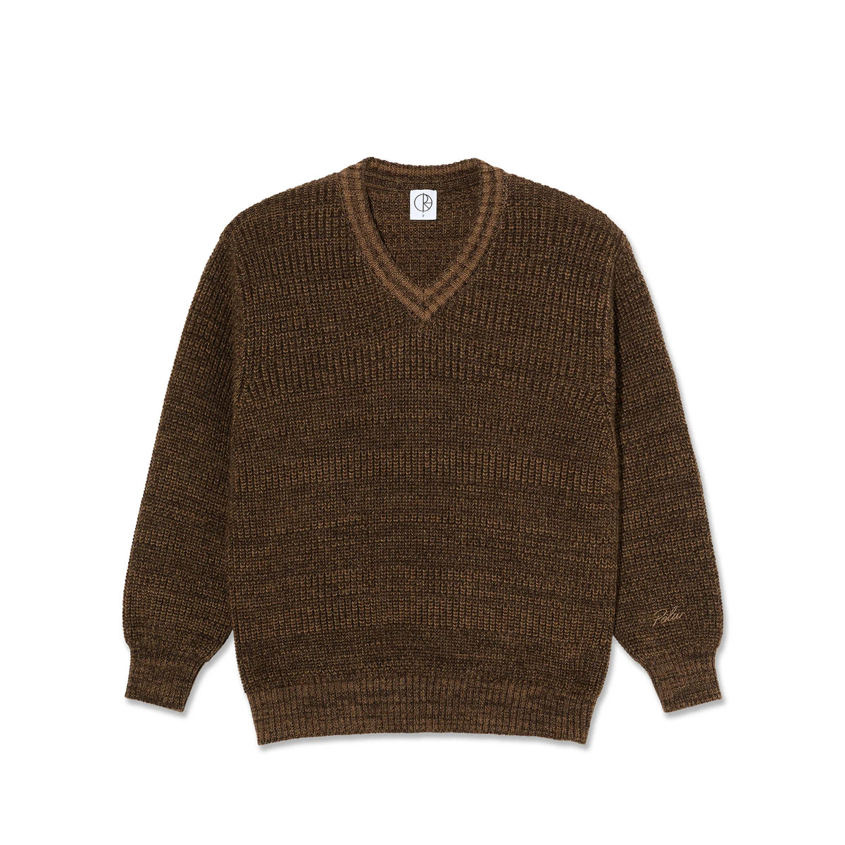 Polar Skate Co Eve Sweater - Brown Marl