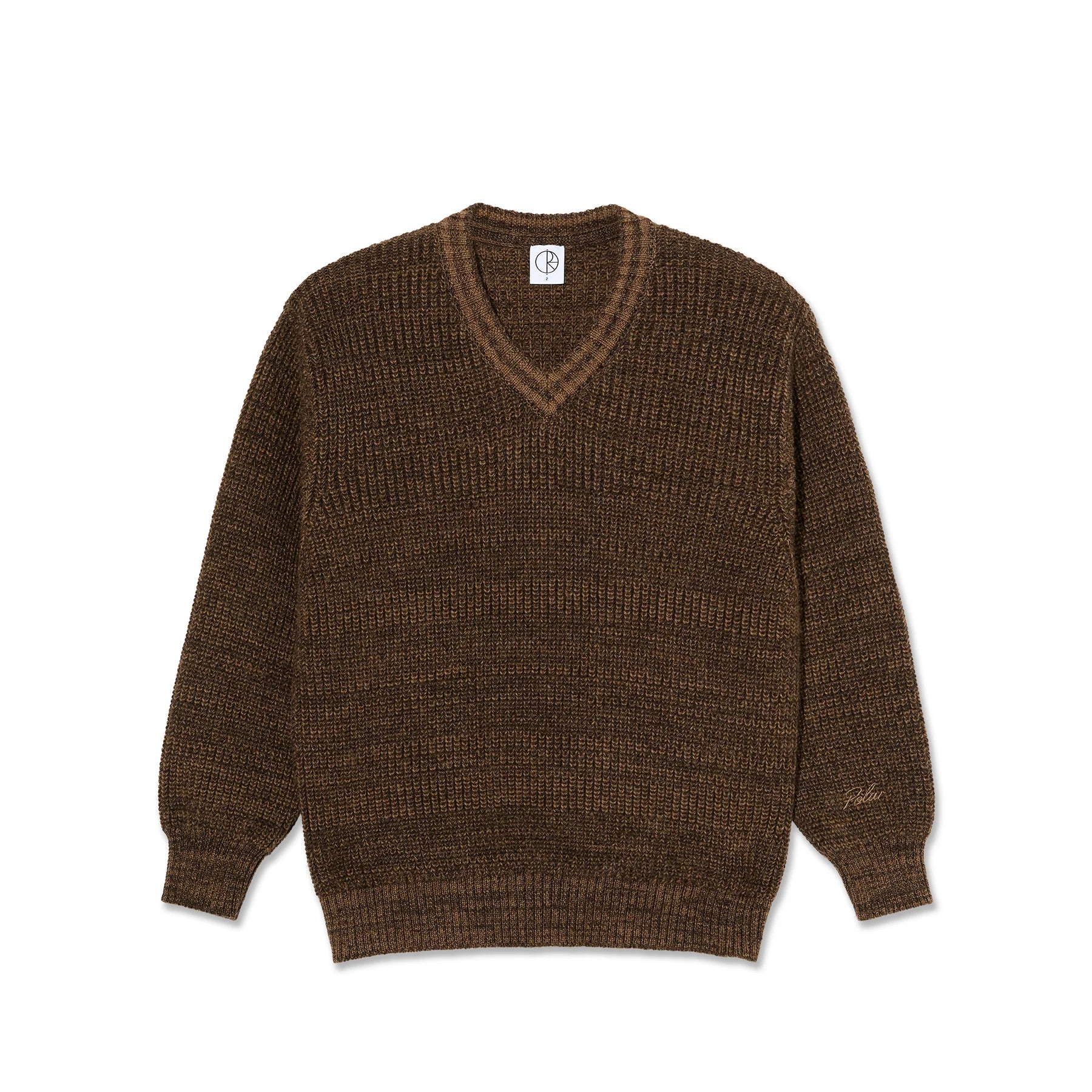 Polar Skate Co Eve Sweater - Brown Marl