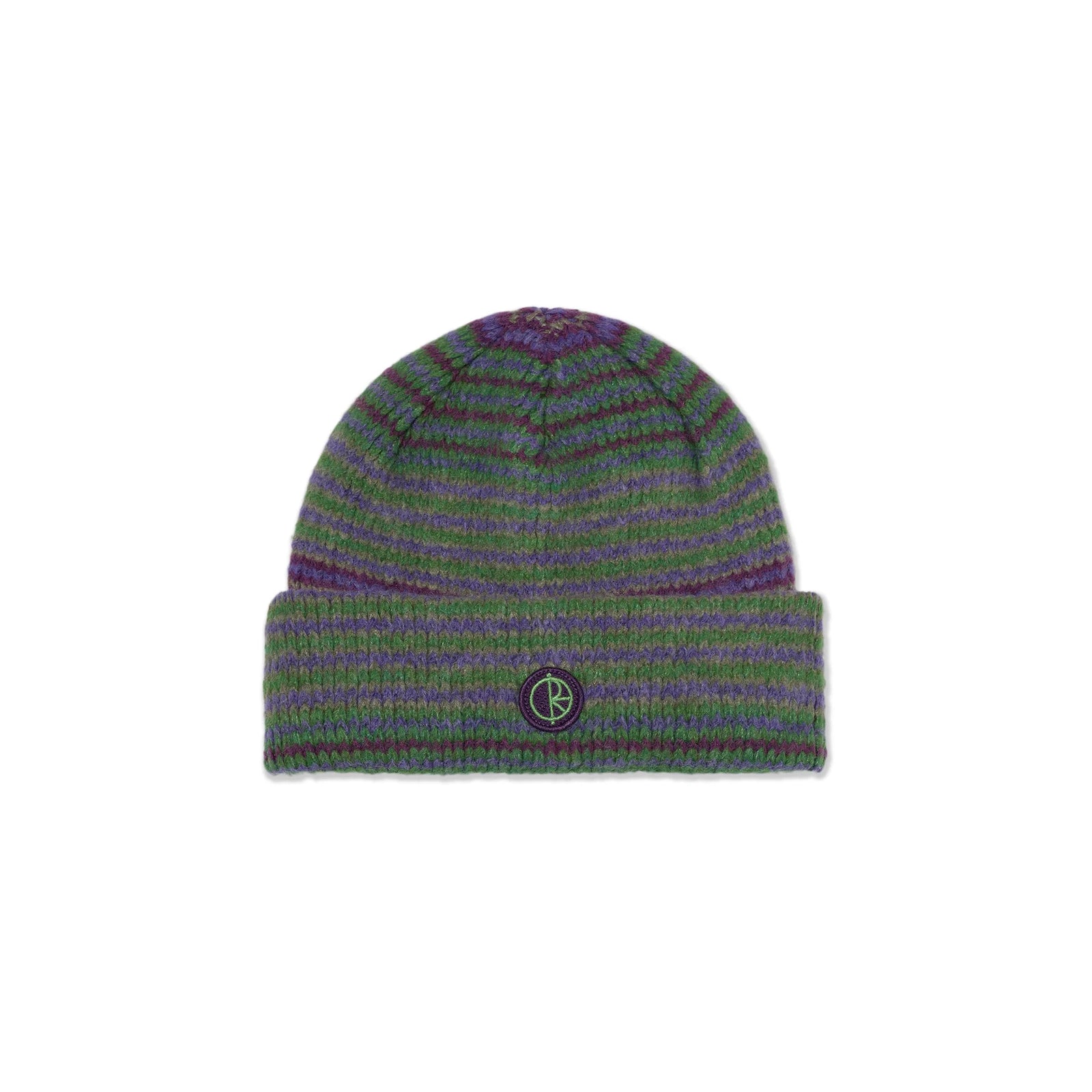 Polar Skate Co George Beanie - Purple Green