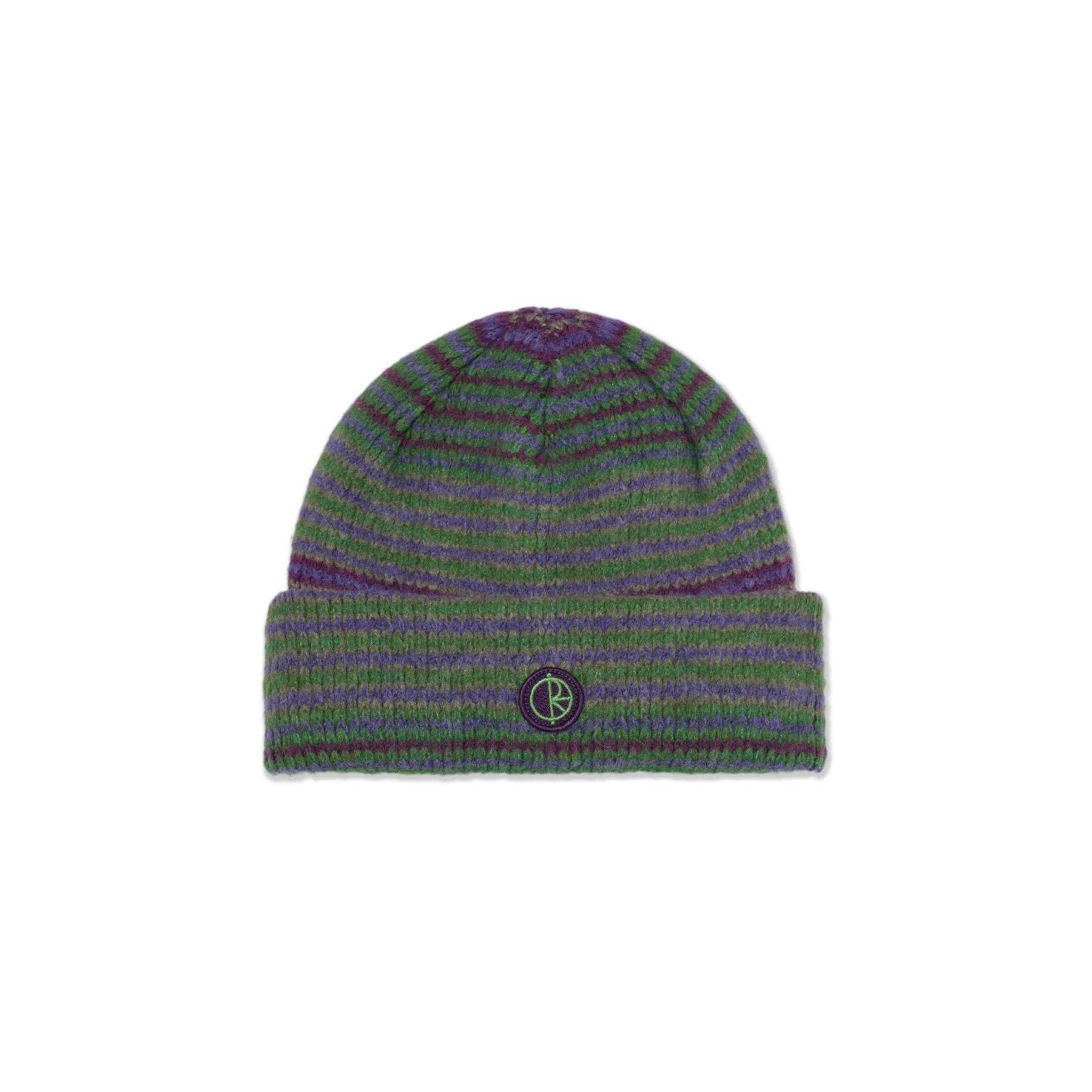 Polar Skate Co George Beanie - Purple Green