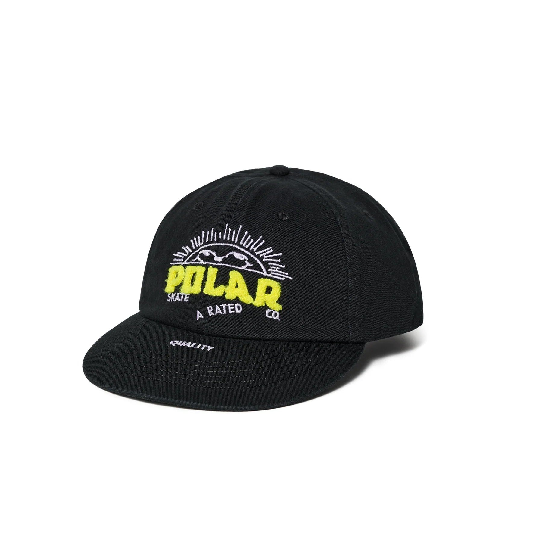 Polar Skate Co. Ramy Cheeky Sun Cap - Black