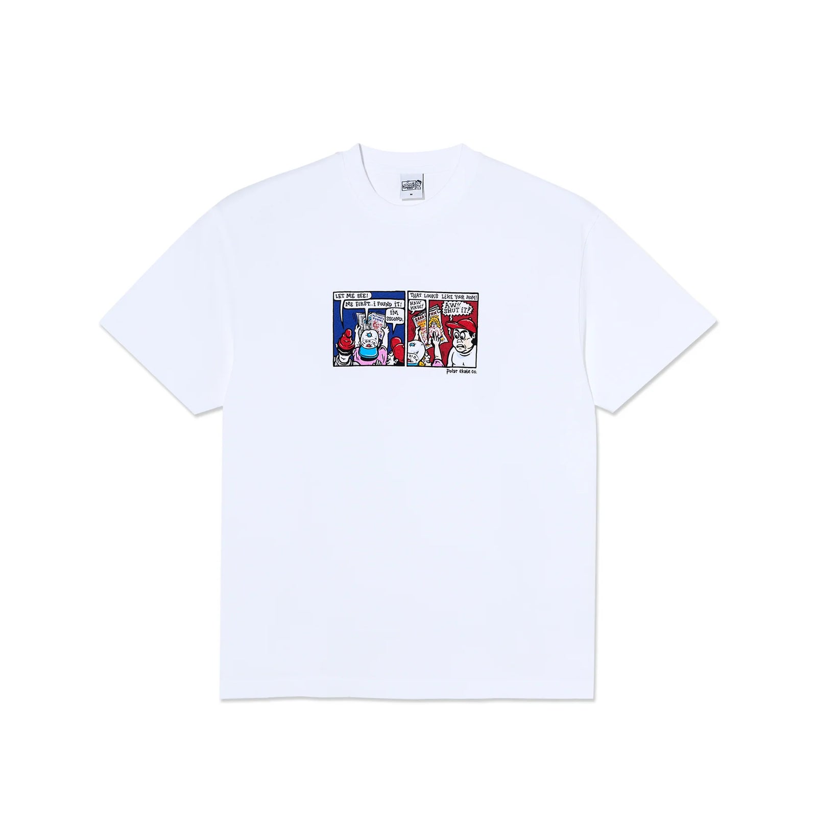 Polar Skate Co Shut It Tee - White