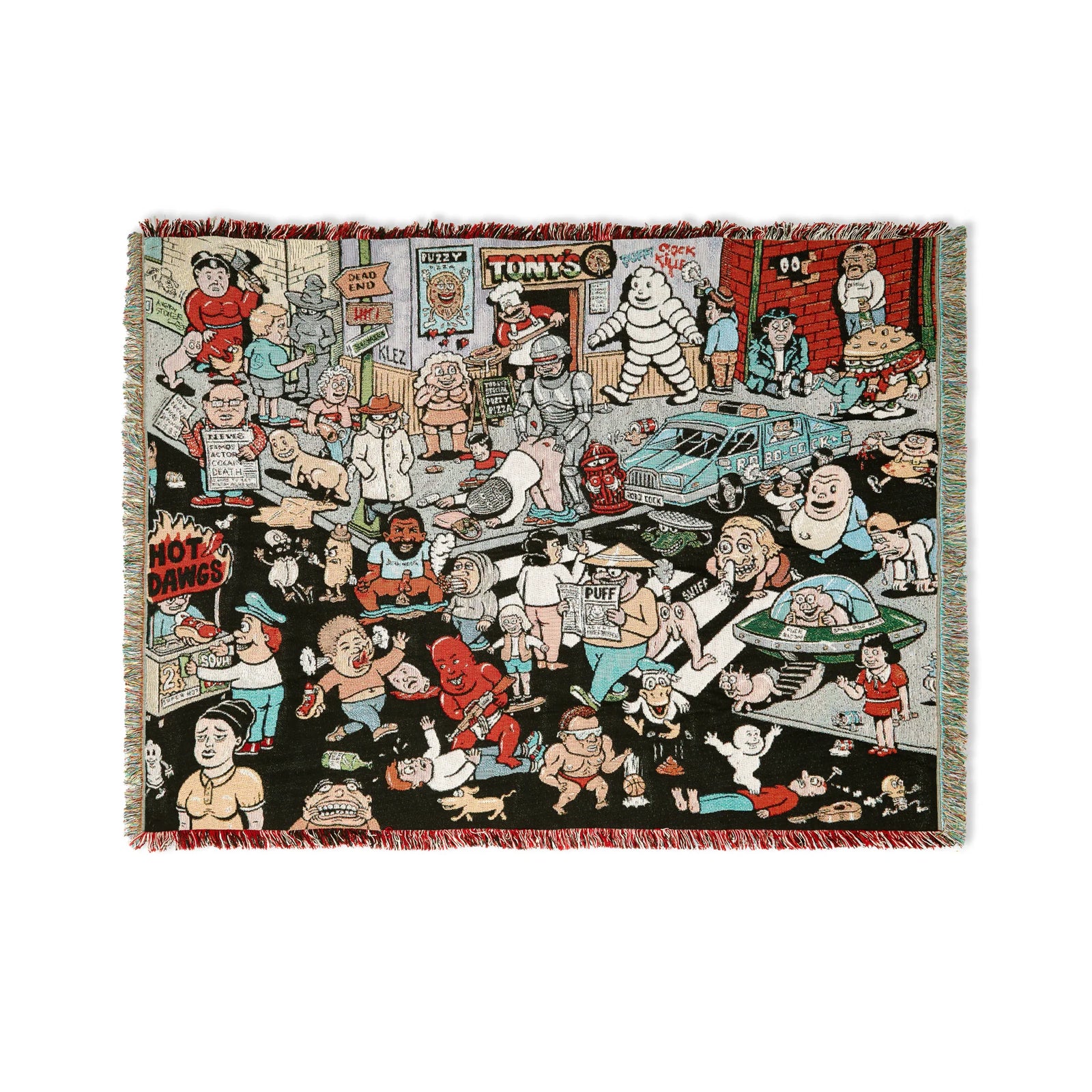 Polar Skate Co Street Corner Throw Blanket