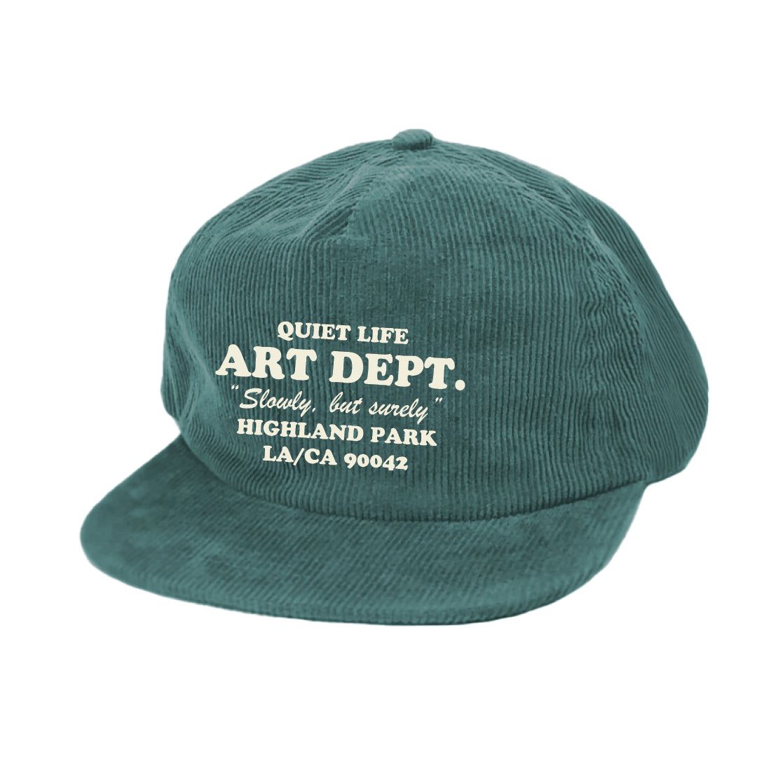 The Quiet Life Art Dept Hat - Green Cord