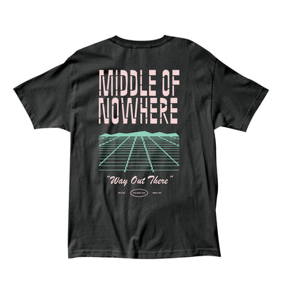 The Quiet Life Landscape Tee - Black