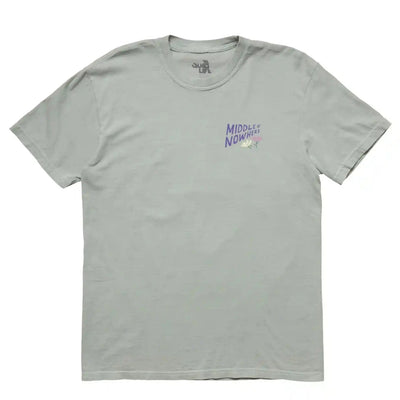 Quiet Life Lonely Palm Middle Of Nowhere T-Shirt - Sage