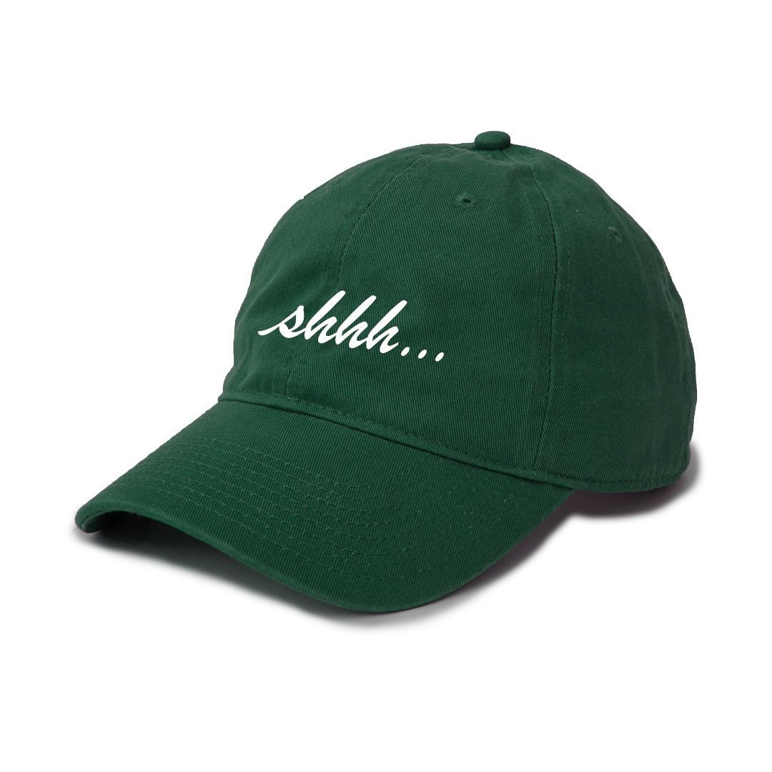 The Quiet Life Shhh Dad Hat - Green