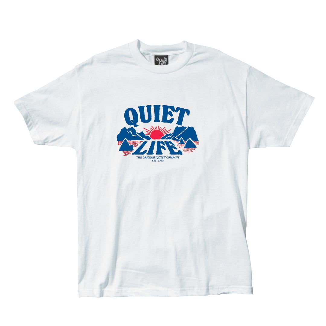 The Quiet Life Sunset Tee - White