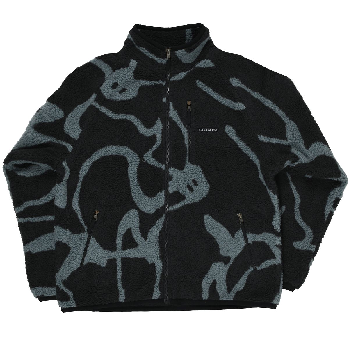 Quasi - Mica Full Zip Jacket - Black