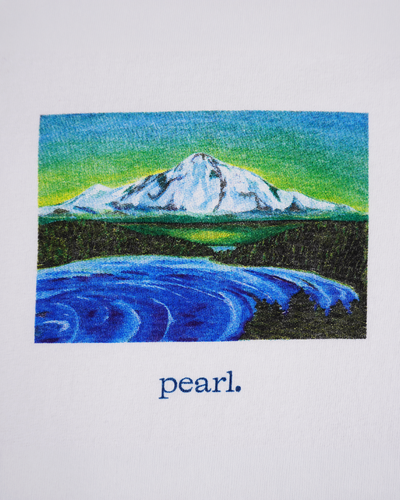 Pearl Mt. Rainier Nile Gibbs Tee - White